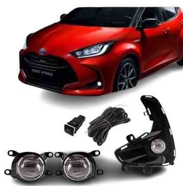 YARIS HATCHBACK FOG LIGHT HIGH QUALITY IMPORTED FROM CHINA PERFECT SIZE 💯